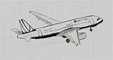 Airplanes Delta sketch template