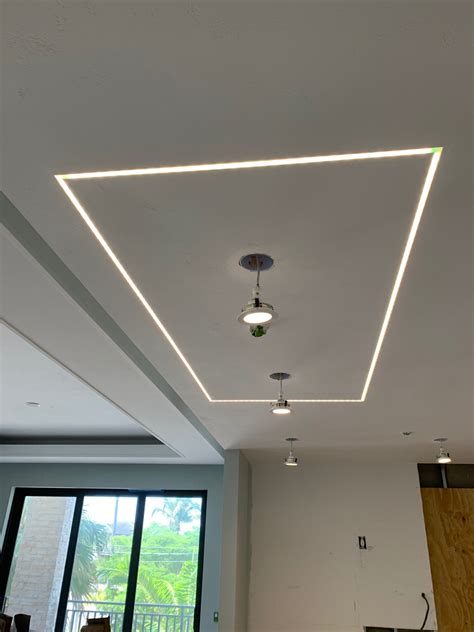 install led strip lights  ceiling rus decorative finishes