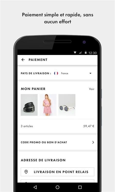 asos applications android sur google play