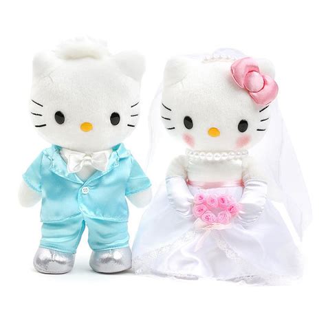 Hello Kitty Wedding Doll Dear Daniel Stuffed Rose Series