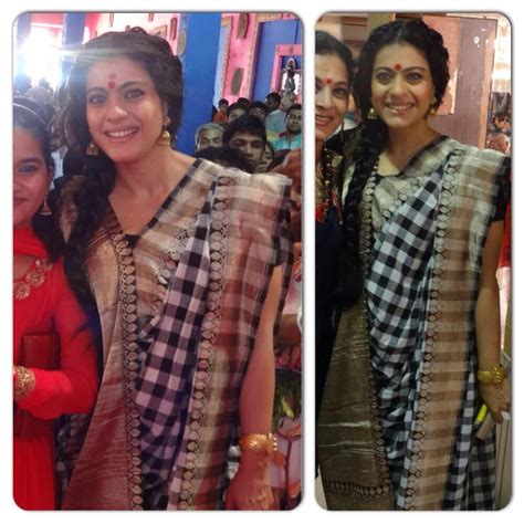 photos kajol is a stunner in traditional bengali style auto design tech