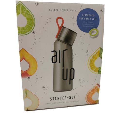 airup starter set wasser mit geruch aromatisieren atundo food