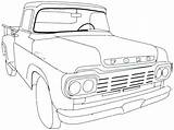 Truck Coloring Pages Ford Old Getcolorings Color Pickup Print Printable sketch template