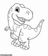 Coloring Pages Dinosaur Choose Board sketch template