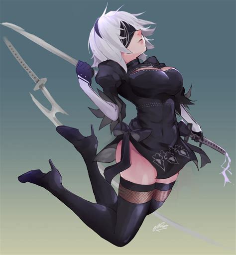 Nier Automata By Nasecafe On Deviantart