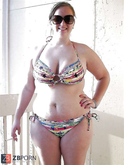 bikini swimsuit hooter sling plumper mature clad teenager ample orbs