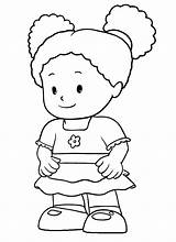 People Little Coloring Pages Kids Printable Tessa Characters Sofie sketch template