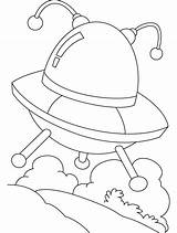 Ufo Unidentified Flying sketch template