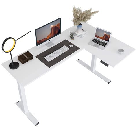 buy flexispot pro corner desk dual motor  shaped computer electric standing desk sit stand