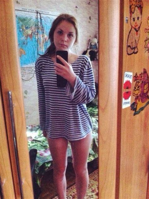cute russian amateur teenager selfie and nakeds sexy