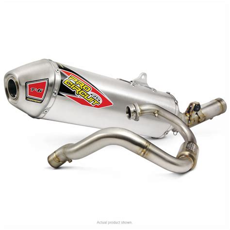 pro circuit   stainless single exhaust system jcr speed shop