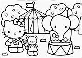 Kitty Hello Coloring Pages Kidz Krafty Center sketch template