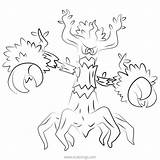Trevenant Gigantamax Rapidash Galarian Pikachu Xcolorings Meowth 1024px sketch template