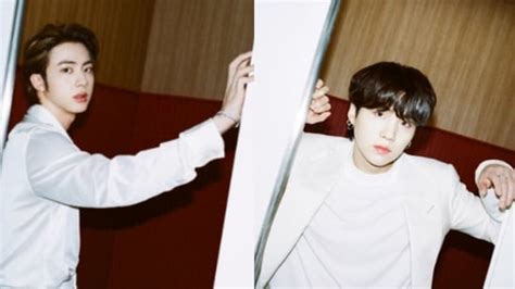 Bts Members Jin And Suga Pose Solo In New Butter Teaser Photos Fans