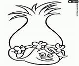 Poppy Trolls Coloring Template Face Pages Princess Printable Troll Drawing Smiling Glitter Sparkles Lady Ausmalbilder Zum Malvorlagen Getdrawings Kostenlos Von sketch template