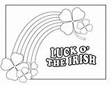 Coloring Irish Pages St Luck Printable Patrick Print Kids Rainbow Color Activity Sheets Printables Sheknows Celtic Patricks Shamrock Kid Books sketch template