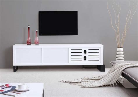 extra long modern white tv stand bm  tv stands