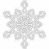 Snowflakes Color Dozen Half Snowflake Coloring Pages Christmas Stencils Cut Paste Colouring Digital Mandalas Eat Don Pattern Use Carefully Versions sketch template