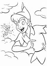 Coloring Peter Pan Pages Disney Getcolorings Printable sketch template