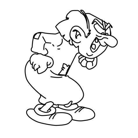 pin  smurfs coloring pages