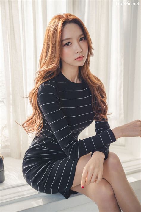 Korean Fashion Model – Park Soo Yeon – Indoor Photoshoot Collection