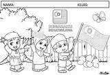 Coloring Pages Kids Flag Malaysia National Nik Sheets Activities Choose Board sketch template