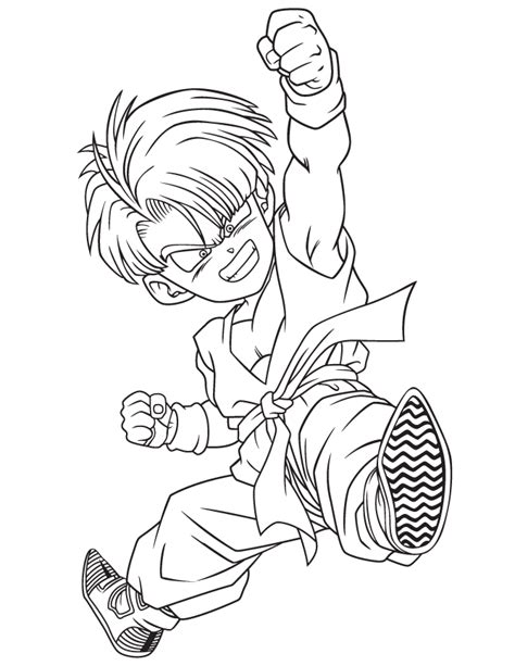 Dragon Ball Z Kai Coloring Pages Coloring Home