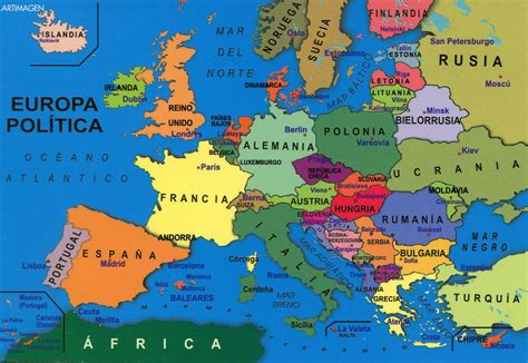 europa mapa político mapa de europa mapa politico de
