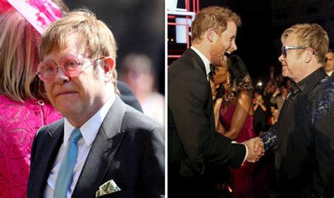 Royal Weddng Step Forward Elton Still Standing And There