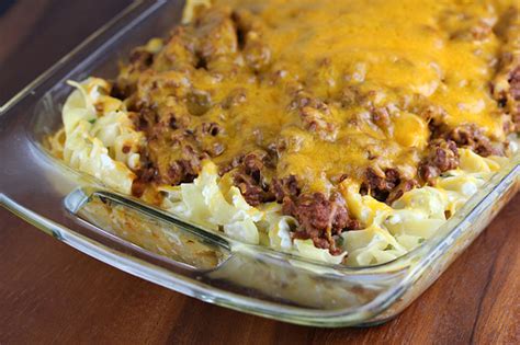 sour cream noodle bake recipe cooking  recipes