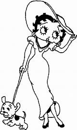 Coloring Betty Boop Pages Printable Clip Kids Coloring4free Search Sketch Adult Puppy Color Aol Sheets Book Drawing Cartoons Disney Books sketch template