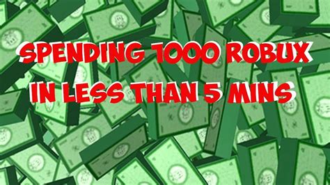 spending  robux     mins youtube