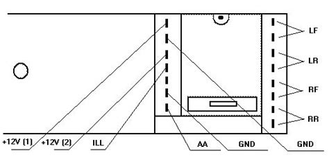 ford car radio stereo audio wiring diagram autoradio connector wire installation schematic