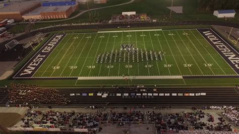 west  drone halftime sept   youtube