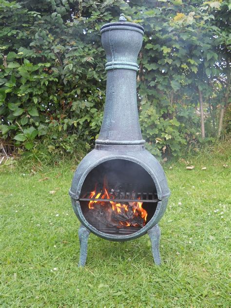 inspirations incredible cast iron chiminea for better