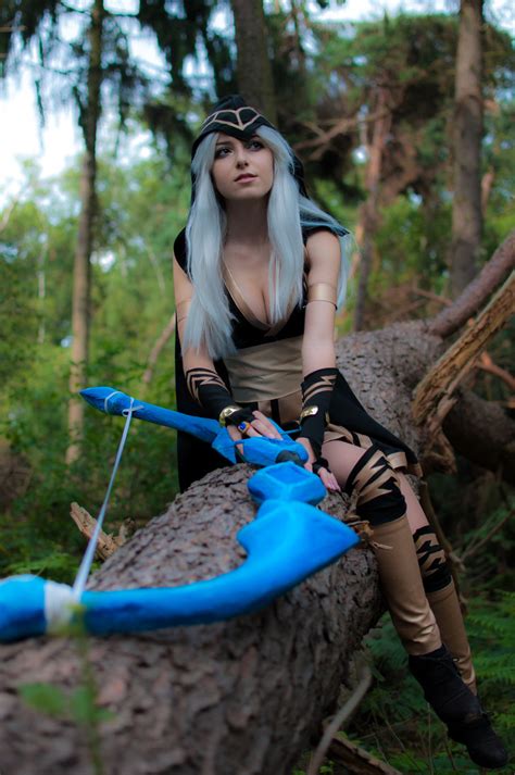 League Of Legends Ashe Sexy Cosplay Cosalbum