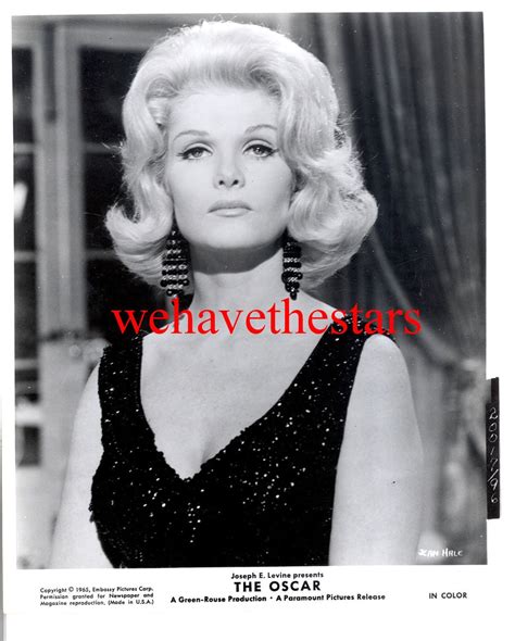 Hermoso Sexy Blonde Vintage Jean Hale 65 Retrato De La Publicidad Oscar