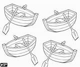 Barche Remos Barcos Remi Barquitas Colorare Botes Boot Disegni Ausmalbilder Boten Malvorlagen Vier Zeichnung Zeichnen Roeiboten Piccole Malvorlage Ruderboot Remo sketch template
