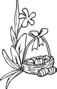 easter lily coloring page  printable coloring pages coloring