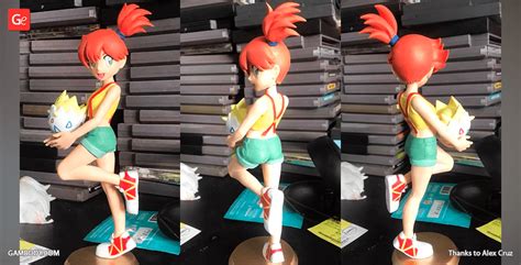 stl files of misty from pokemon 3d miniature for 3d