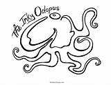 Octopus Clipartbest Inky Coloring Printable Pages Clipart sketch template