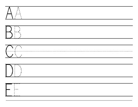 Alphabet Quiz Abcd Matching Worksheet Letters A B C School Supplies
