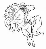 Horse Coloring Riding Pages Horses Princess Kids Printable Drawing Girls Print Barbie Rock Cool Activities sketch template
