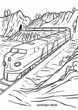 Eisenbahn Malvorlage Malvorlagen Ausmalbild Zug Kostenlos Kinderbilder Ausdrucken Lokomotive Landschaft öffnen Großformat Als sketch template