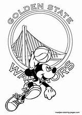 Warriors State Golden Coloring Pages Getdrawings Getcolorings sketch template
