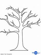 Bare Tree Coloring Pages Getdrawings sketch template