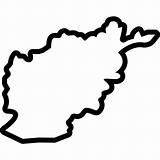 Afghanistan Continent Afghan sketch template