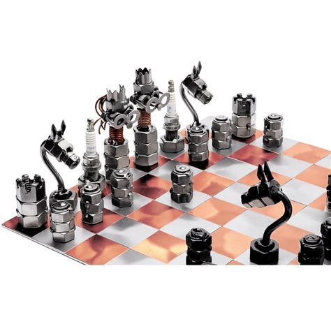 ijzersterkegeschenkennl cadeau beeldje schaakbord  hk origineel cadeau unieke