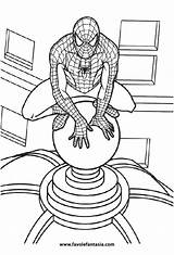 Ragno Uomo Colorare Spiderman Redazione Favole Favolefantasia Luomo sketch template