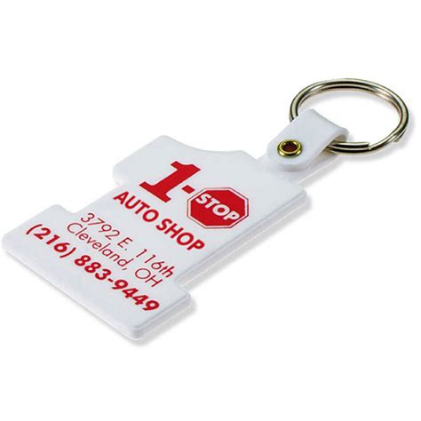 number  key ring automotive promotional items